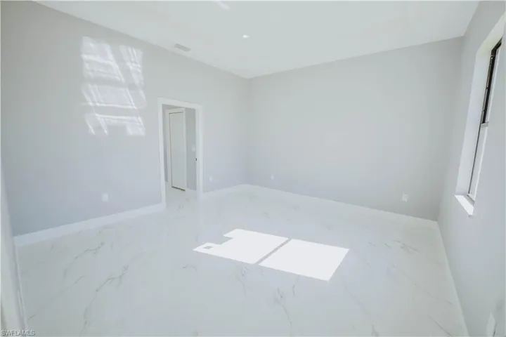 View of spare room