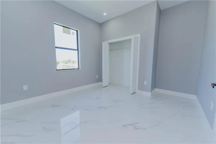 Bedroom with a closet