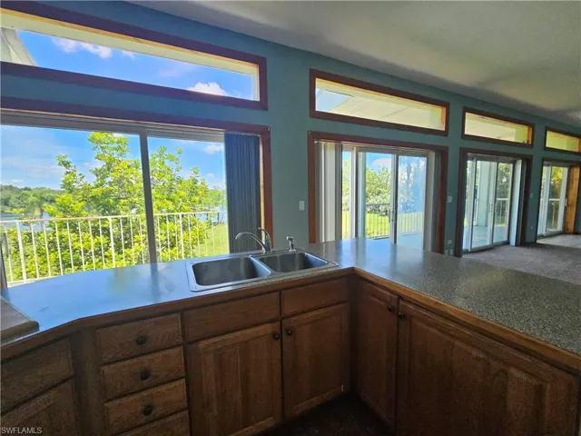 Kitchen featuring sink