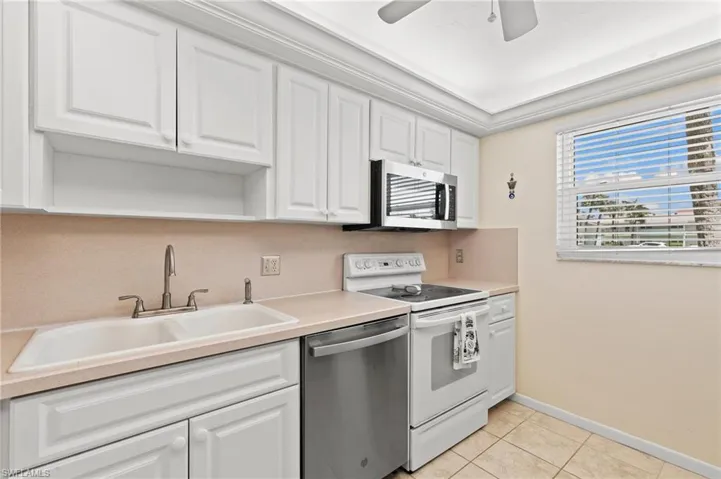 Natural light pours in from your kitchen window