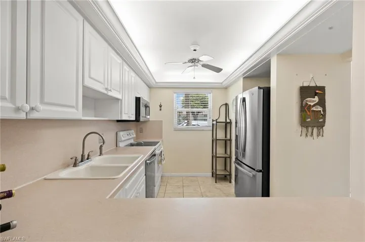 Bright kitchen with ample counterspace