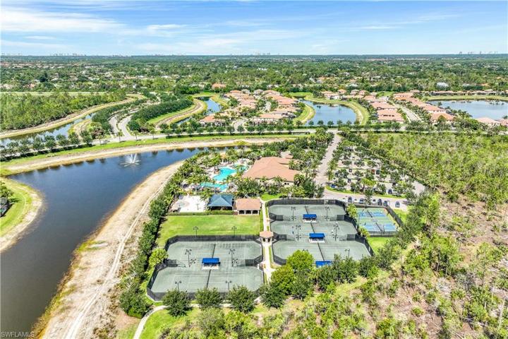 Aerial View of the Community Amenities