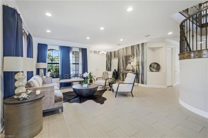 With lots of windows and natural lighting