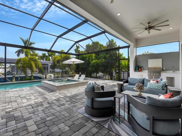 Summer Kitchen Under Long Covered Area