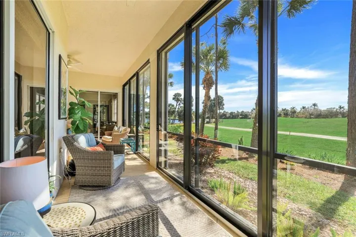 Lanai With Golf Course & Lake Views Including Moveable Impact Glass