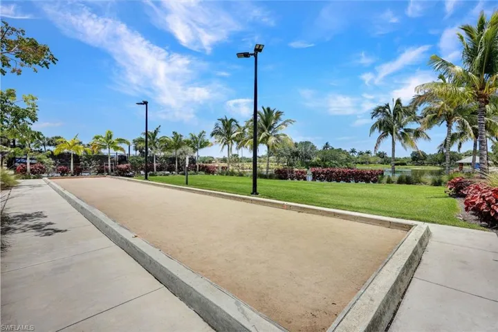 Club & Spa Bocce Ball Court
