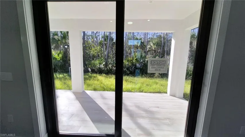 View of doorway to outside
