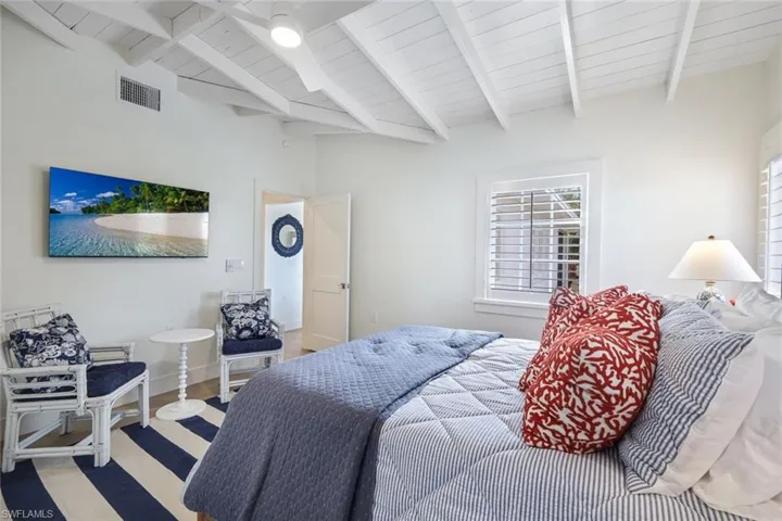 Primary Bedroom with King Bed and Seating Area