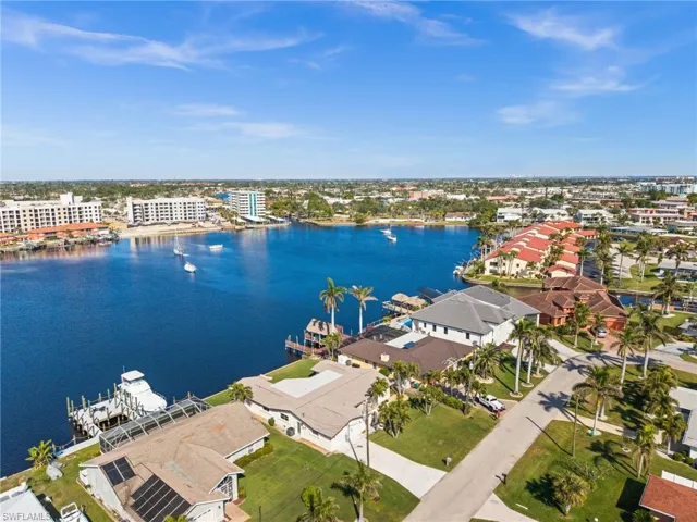 Sailboats enjoy direct access to the Gulf of Mexico