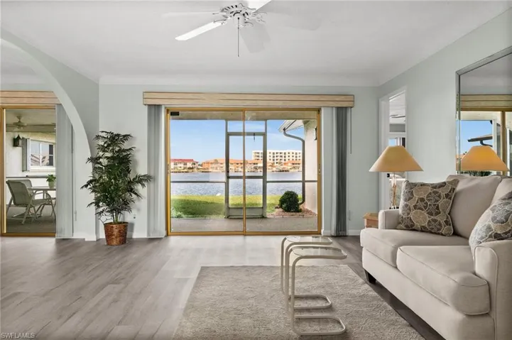 One of 4 sets of sliding doors