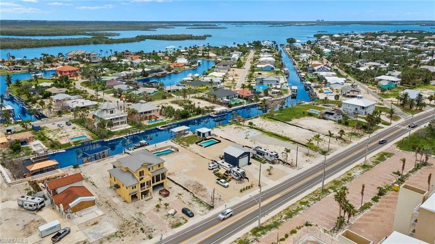 View of the canals and the back bay.
