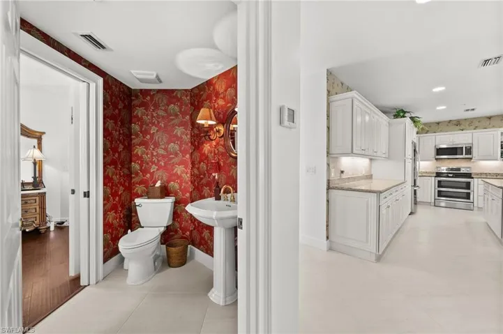 "Powder Bath Style" - with a separate shower (not visible in this photo)