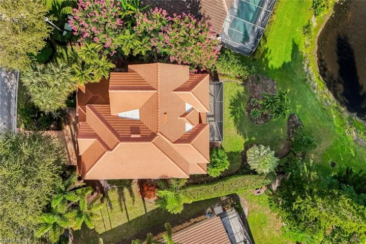 Aerial View of your brand new tile roof