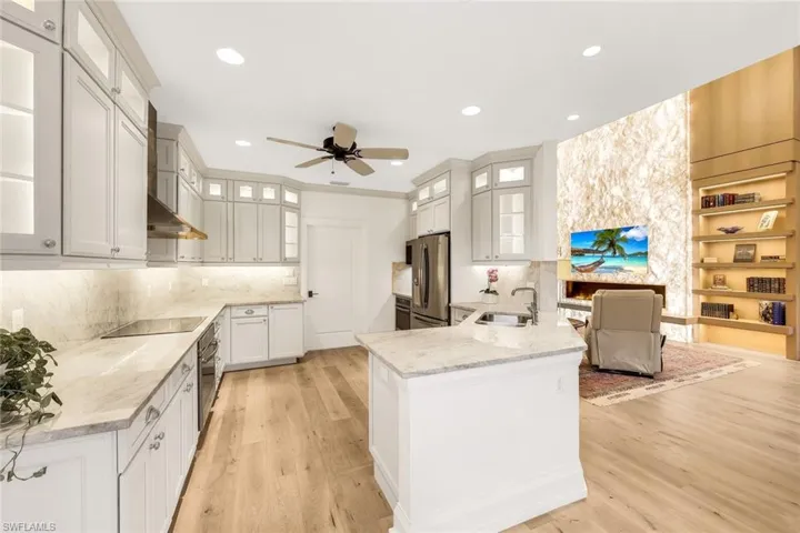 A chef's Kitchen with a timeless design