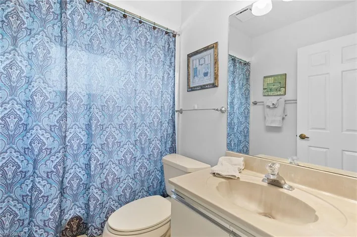 Bathroom 2 also serves as Powder Bath