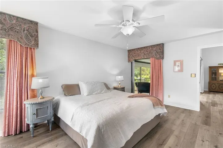 Primary Bedroom is large with room for seating and en suite Bath