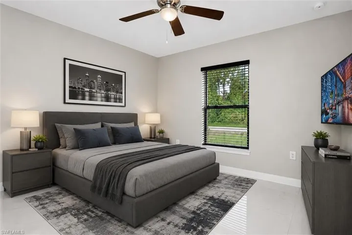 Guest Bedroom 1 Virtually Staged