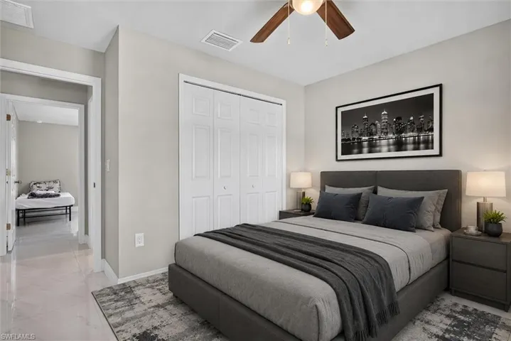 Guest bedroom 2 Virtually Staged