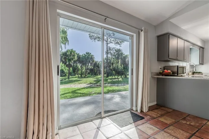 View of doorway to outside