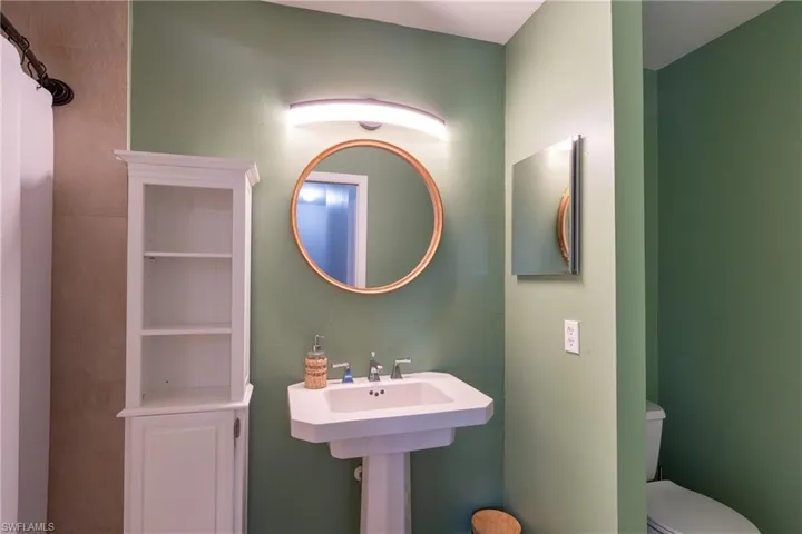 Bathroom with toilet