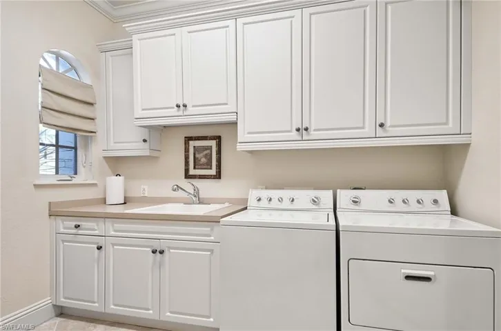 separate laundry room