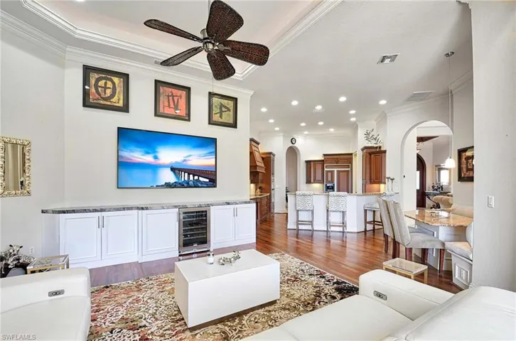 Family room, living room and primary bedroom all have zero degree sliders to lanai