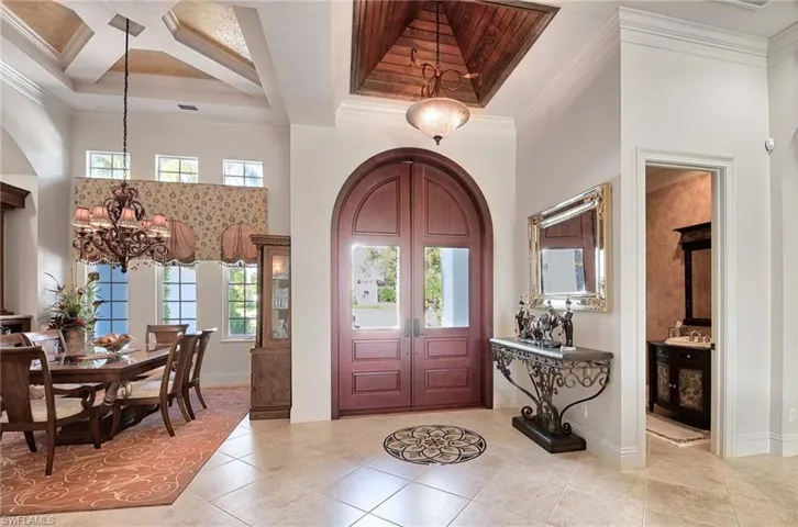 Extensive millwork and custom design throughout