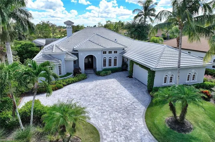 DaVinci estate home at The Club at Olde Cypress, new driveway