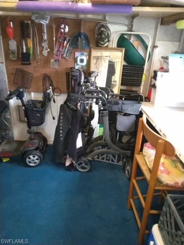 View of storage room