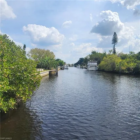 Looking East Down Canal
