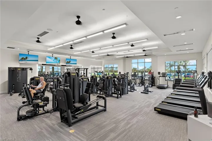 View of gym