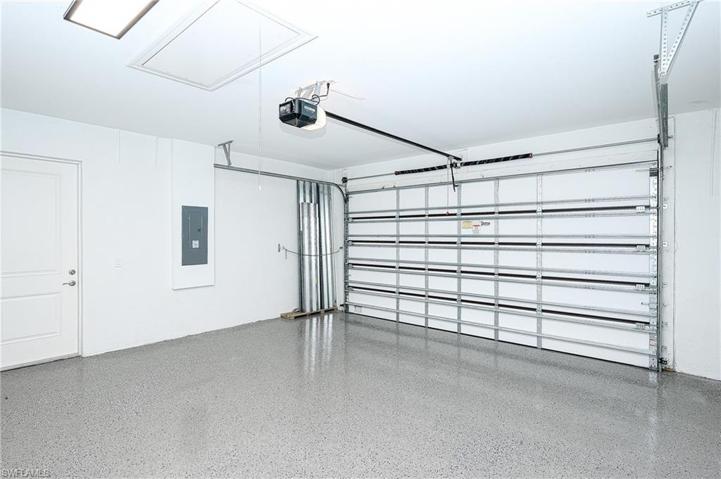 Fresh Epoxied garage floor
