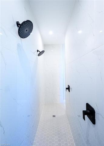 Oversized shower in primary bathroom
