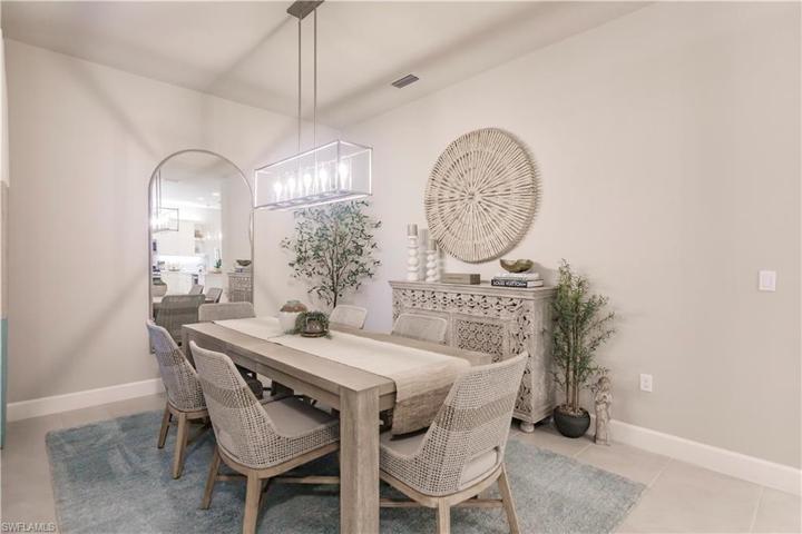 Upon entry you will find a spacious dining area where you will host your friends and family.  Who will be the first to join you?