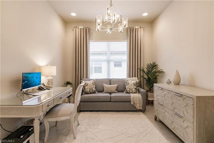The den currently serves as an office but could be a den with sofa bed for guest overflow.  How do you see yourself capitalizing on this flex space?