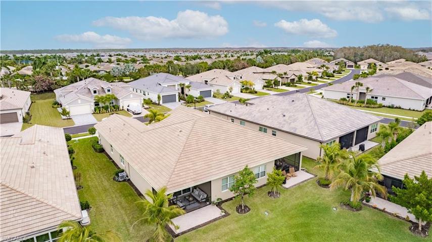 GL Homes spaced the homes far enough apart to provide privacy and aesthetic beauty.  This development broke all records for selling out.  Buyers were standing in lines more than once to get a chance to buy newly released lots.  It was like a pelican feeding frenzy at the fish cleaning table!