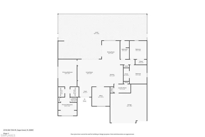 View of home floor plan