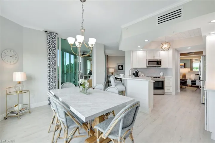 Dining & Kitchen areas have good flow