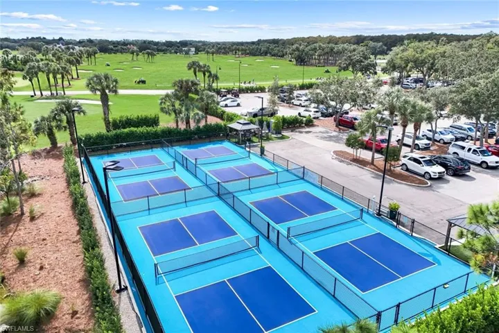 Pickle ball courts