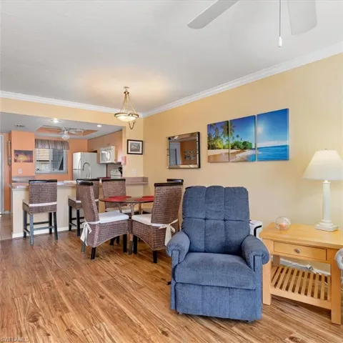 Everyone visits with this open plan