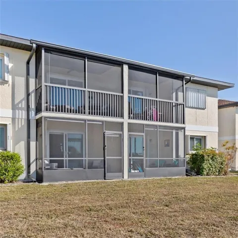 Your porch faces the expansive lake.