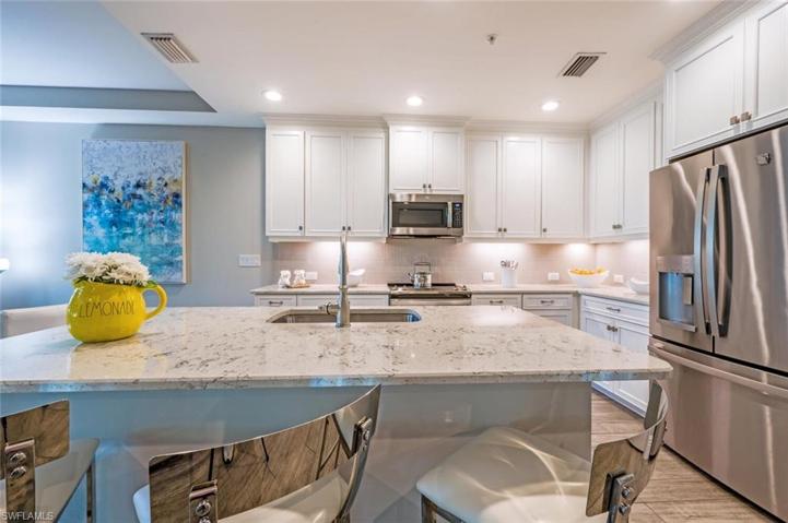 Stainless and Quartz...Tastefully Designed & Decorated