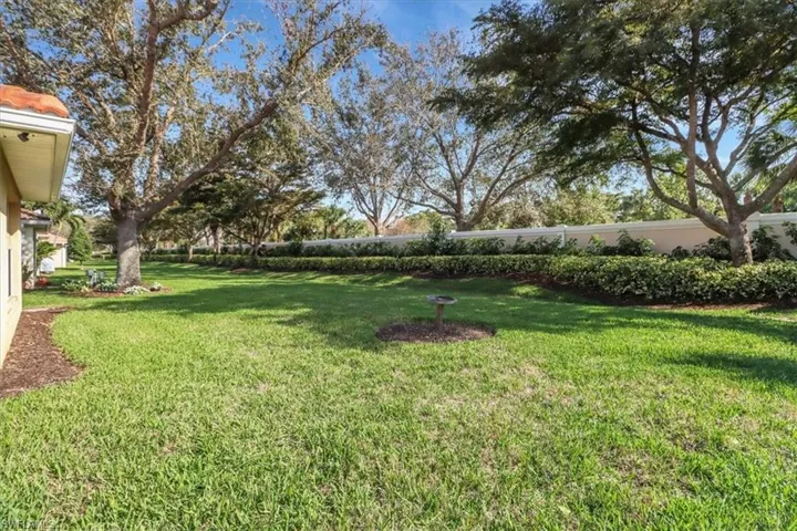 View of green lawn