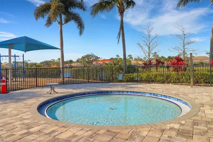 View of swimming pool featuring a patio and a pool