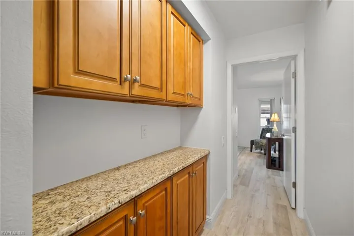 Hallway bar and storage