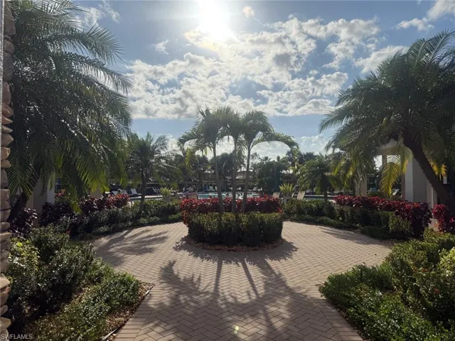View of entrance to Clubhouse