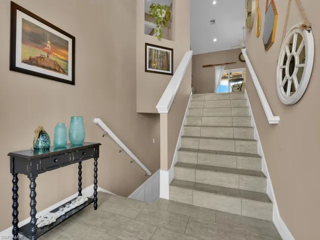 View of stairway