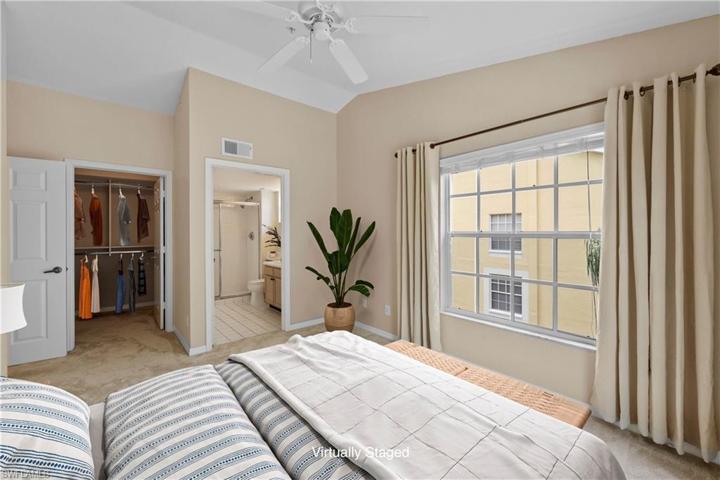 Primary ensuite - virtually staged