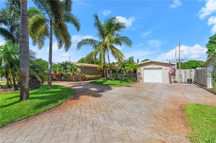 Large Long Circular Driveway