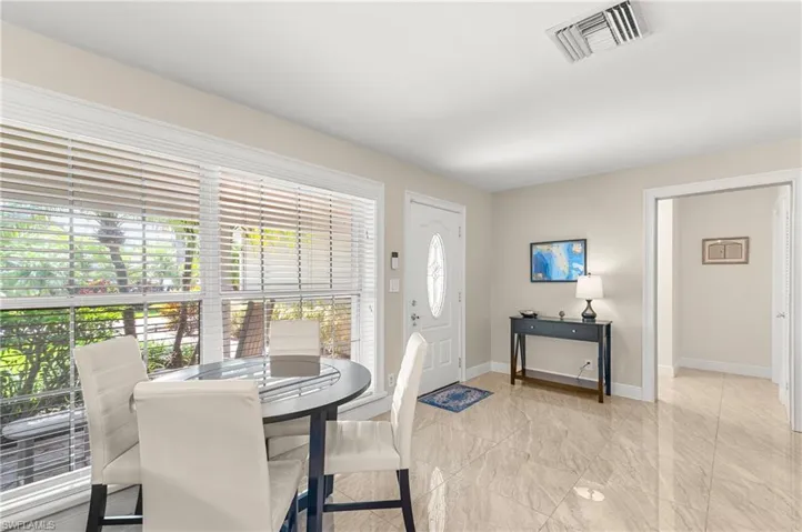 Intimate Dining Area next to Kitchen
